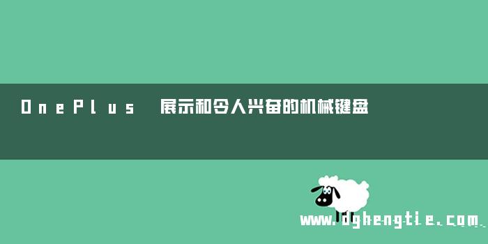 OnePlus 展示和令人兴奋的机械键盘